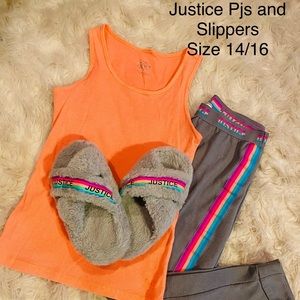 Justice PJs and Slippers